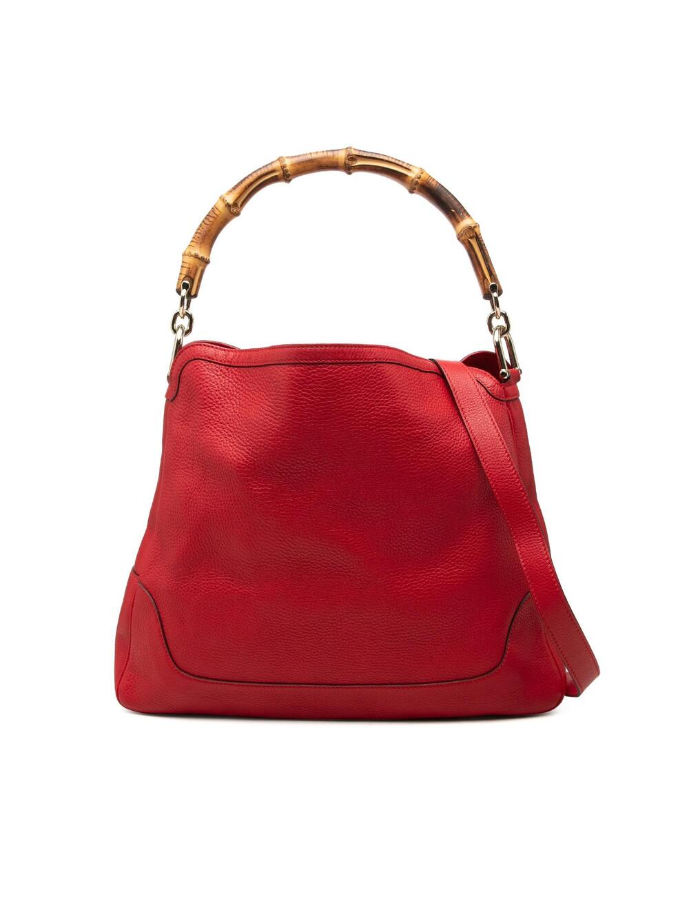Gucci Calfskin Bamboo Diana Satchel #362453G65B